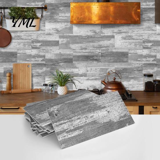Mietfreundliche Wandaufkleber 16 Stück Abziehbar und Aufklebbar Fliesen für den Spritzschutz, Wasserdichte Aufkleber, Abnehmbare Panels für die Renovierung alter Häuser, Selbstklebend