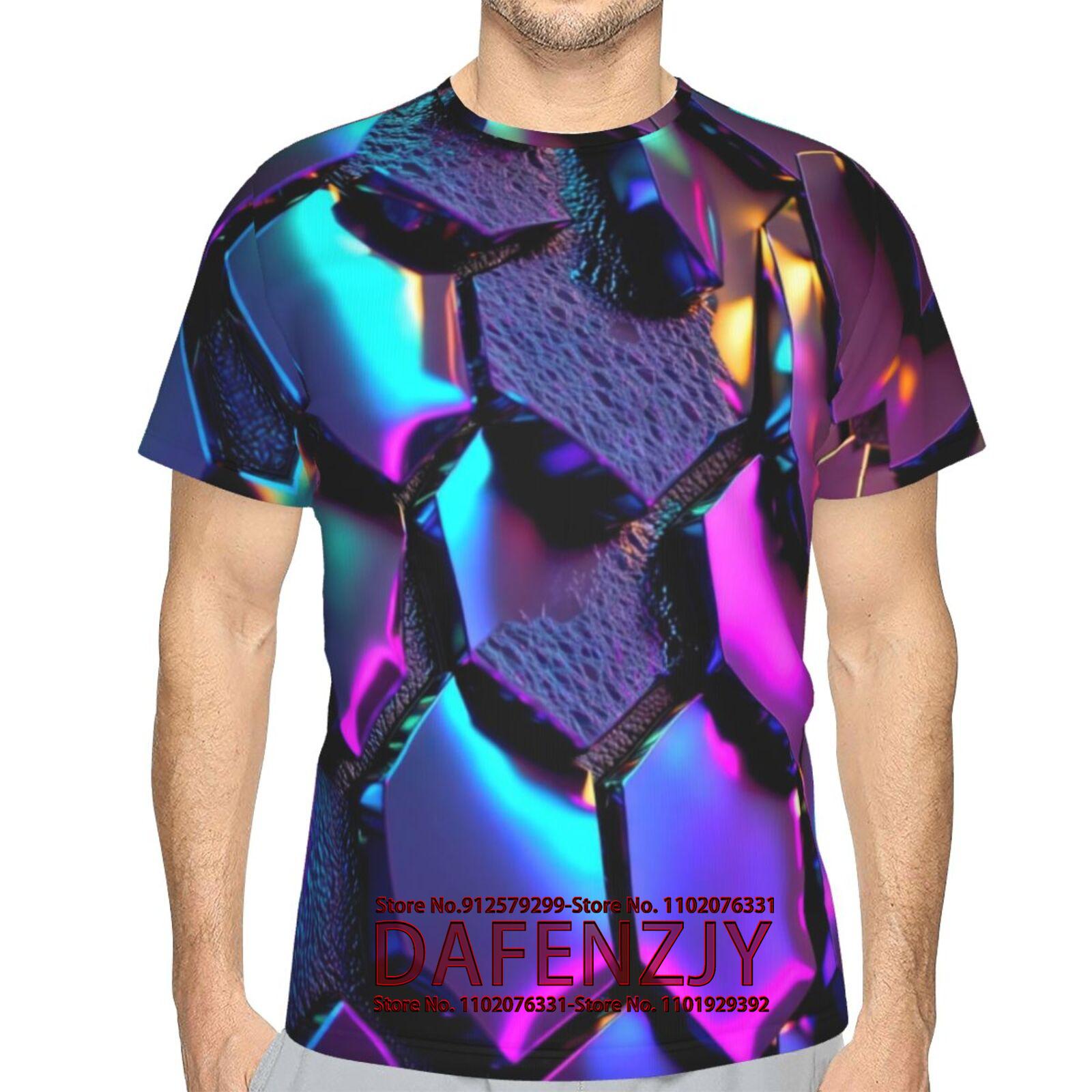 

Новейшая летняя мужская футболка с 3D-принтом, креативная повседневная футболка с коротким рукавом в стиле Харадзюку L красный