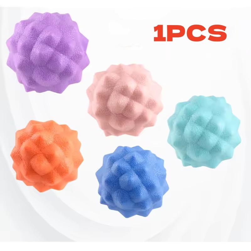 1Pcs Fascia Ball Muscle Massage Tool For Hand Shoulder Neck Sole - Songhua Rolling Ball Yoga Fitness Equipment For Body Care