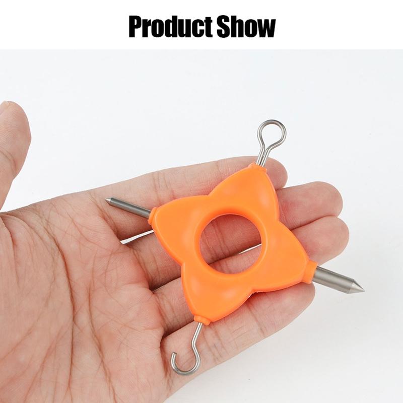Fishing Bait Puller Hook Sharpener Tackle Carp Fishing Quick Knot Chod Rig Tool