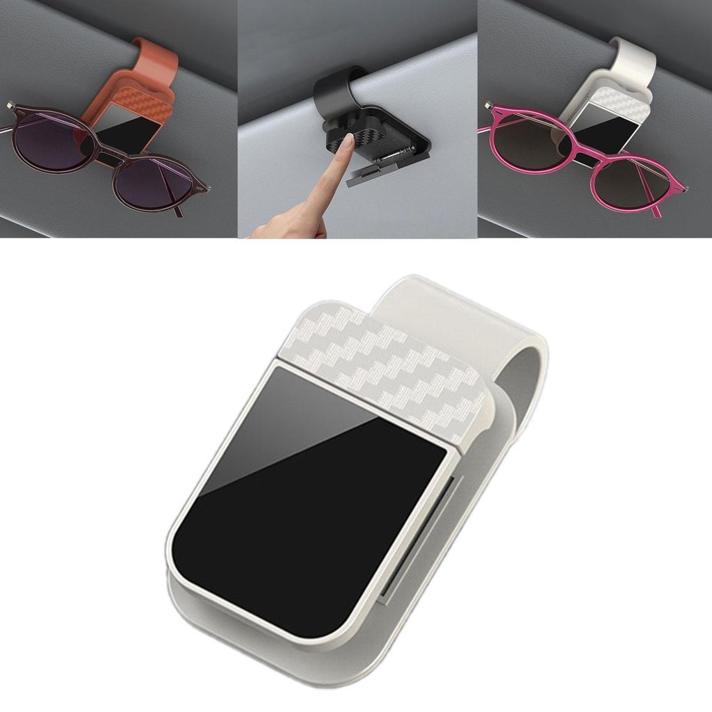 Sunglass Holder for Car for Cars Trucks Storage Luxury Grip Accessories Sunglasses Mount Ticket Card Clip Eyeglass Hanger Clip