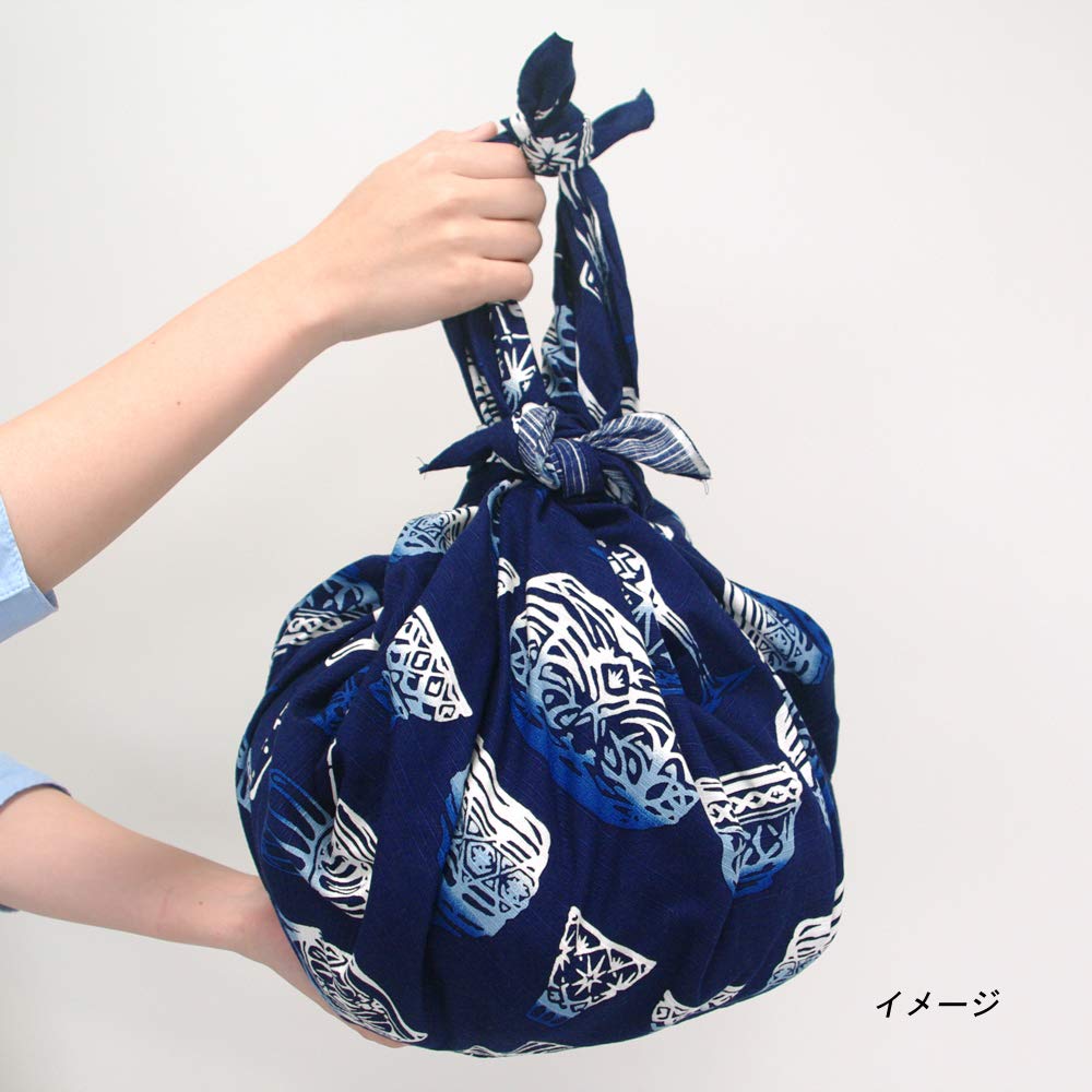 Miyamoto Towel Kenema Large Furoshiki 90x90cm (Lotus Flower)