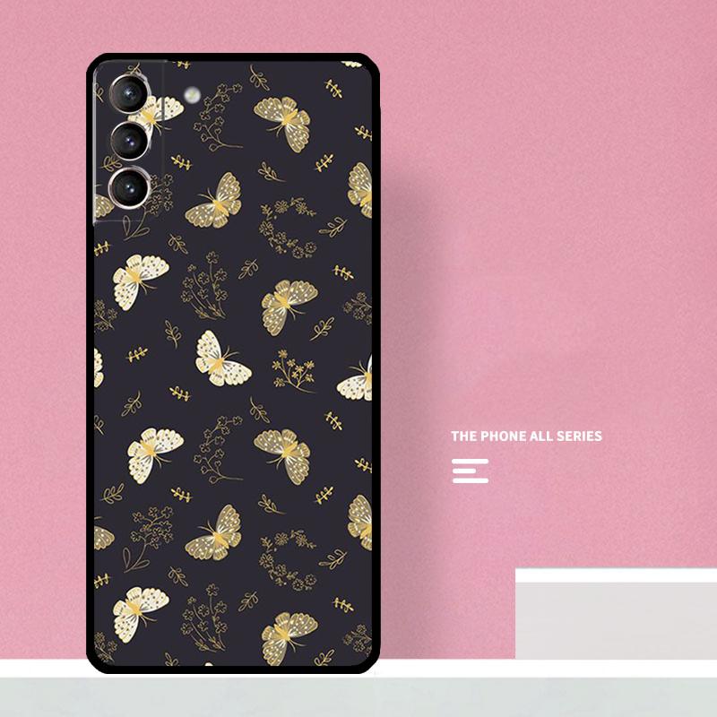 Luxury Butterfly Phone Case For Samsung Galaxy S25 S26 Ultra S20 S21 S22 S23 S24 Plus S10 S25 FE Cover Coque