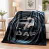 DAF Printed Flannel Blanket Warm Comfort Bed Throw For Indoor Home Decoration