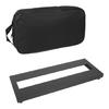 Guitar Effect Pedal Board Aluminum Alloy Pedalboard with Carrying Bag Portable Effects Stand Guitar Accessories