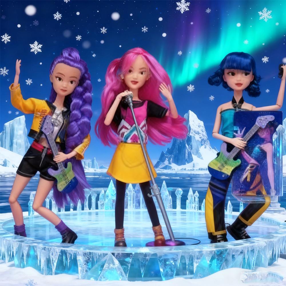 *** Kpop Dämonenjäger Anime Figur Action Spielzeug Rumi Mira Zoey Schöne Prinzessin Baby Mädchen Puppe Cartoon Sammlerstück Geschenk !!!!!!