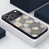 Little Flowers Print Phone Case For iPhone 17 Air 16 15 14 13 12 Pro Max 17 Pro 16e 11 Matte Shockproof Soft Edge Hard PC Cover