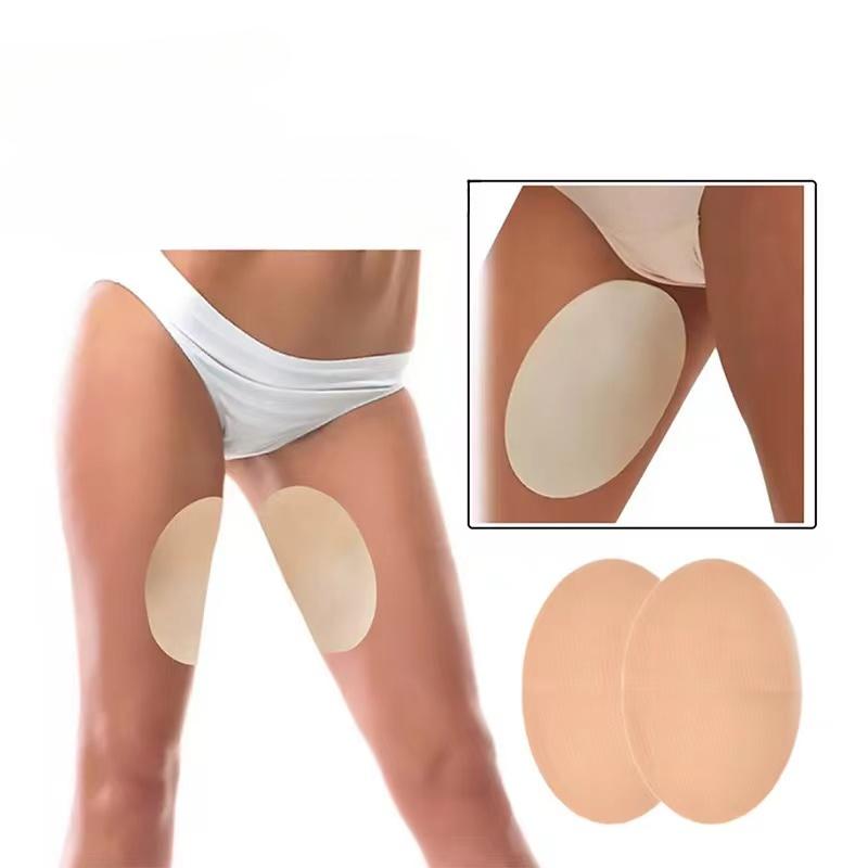 Damen Innenschenkel Anti-Scheuer-Pflasterband Spandex Unsichtbarer Körper Anti-Reibungs-Pads Pflaster Nicht stickig Elastische Leggings Bandage