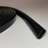 Rubber Edge Trim Black, U Channel PVC Plastic, Metal Sharp Edge Protector Fit For 0.09", Length 10 Feet (3.05 Meter)