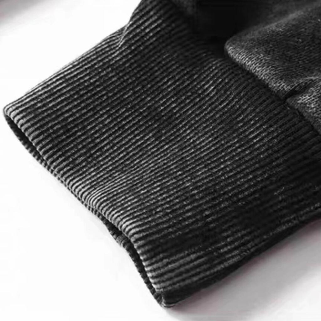 Sweat à capuche unisexe automne printemps grande poche à capuche ample délavé poignets et ourlet élastiques épaule inclinée couleur pure haut de sport ample