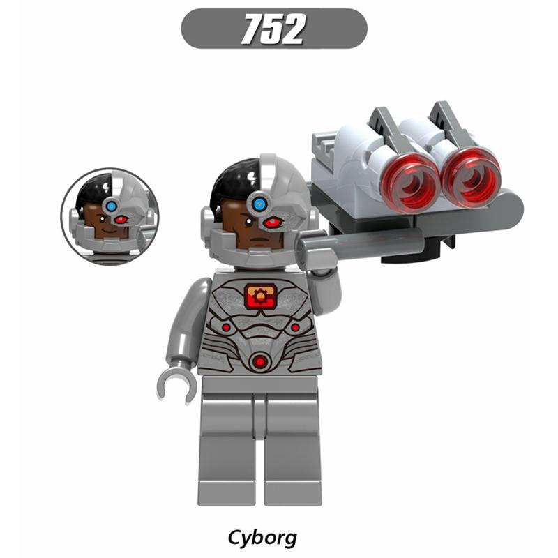 DC Süper Kahramanlar Minifigures Batman Superman Aquaman Wonder Woman Justice League Yapı Taşları Oyuncaklar