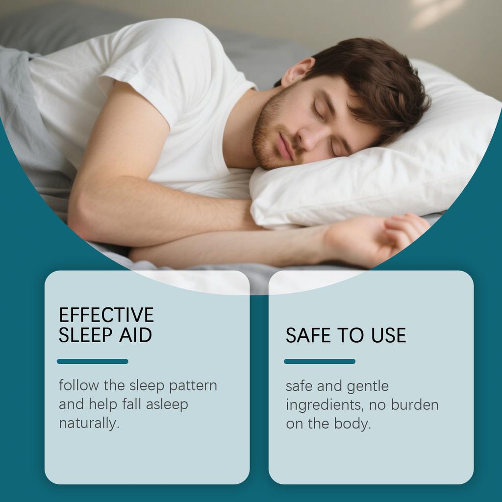 The Sleep Aid Patch Fits Comfortably And Continuously Helps With Sleep. It Is Suitable For Multiple Scenarios To Improve Sleep.