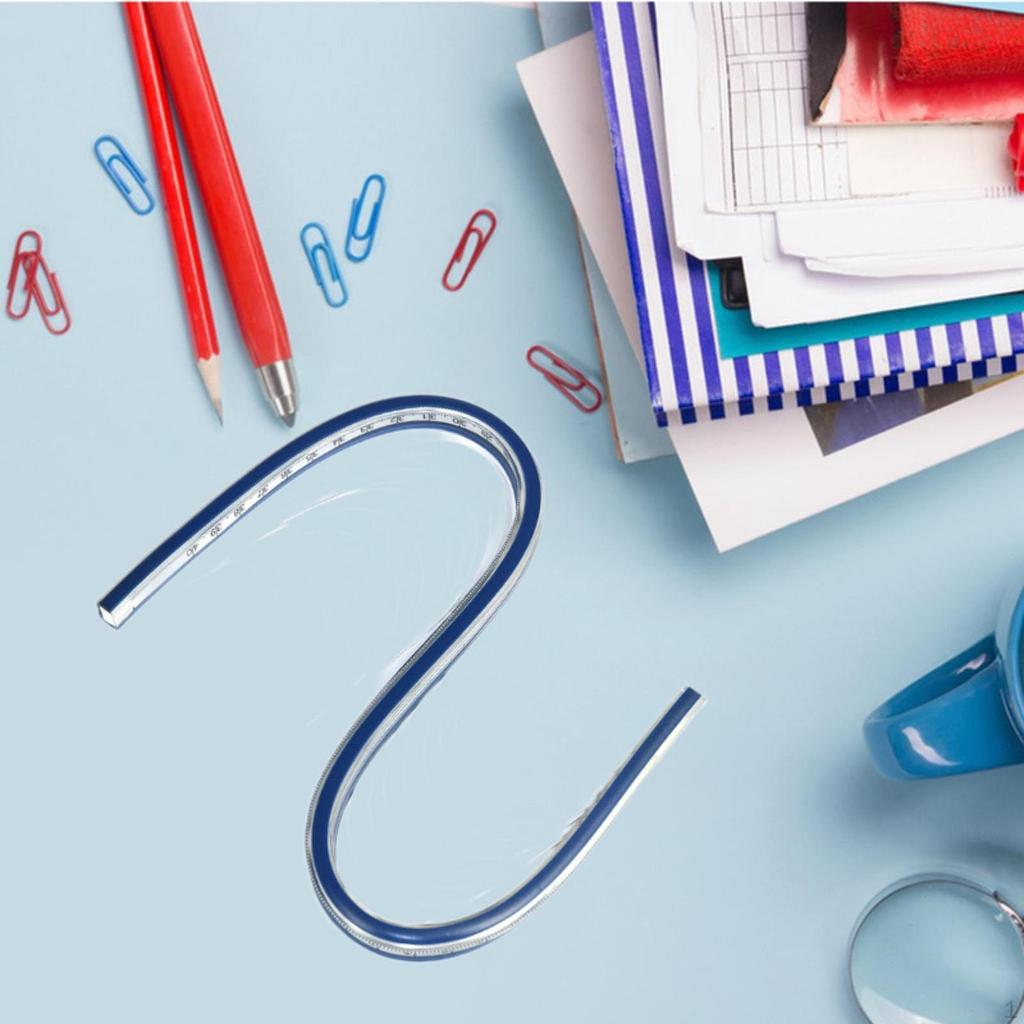 Curved Ruler for Crafting And Design Projects