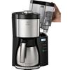 Melitta 1025-18 Drip Coffee Maker 1.25L Black/Silver