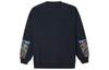 Men's Converse Sweatshirts Unisex Black Crew Neck Thickened Regular
