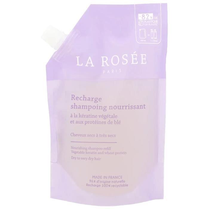 Shampoing Nourrissant - La Rosée - Cheveux Secs À Très Secs - Recharge 400 Ml