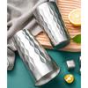 Double Wall Insulated Coffee Cup Stainless Steel Double Bottom Mug Wine Beer Tea Cup Stackable Drinking Cups Enduring