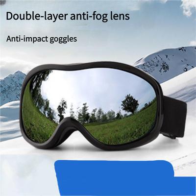 Double Lens Anti Fog Ski Goggles Wide View Snowboard Glasses for Adults with OTG Compatibility Windproof Protection