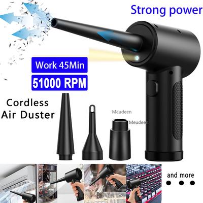 Compressed Air Can for Computers ,Electric Air Blower Computer Cleaning,Cordless Air Dust Cleaner for PC Keyboard Crumbs