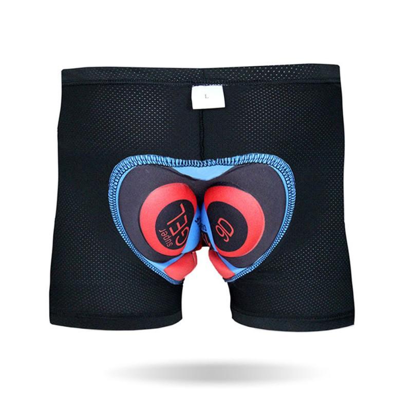 Men Women Cycling Shorts With 3D Gel Pad Breathable Bike Underwear Road