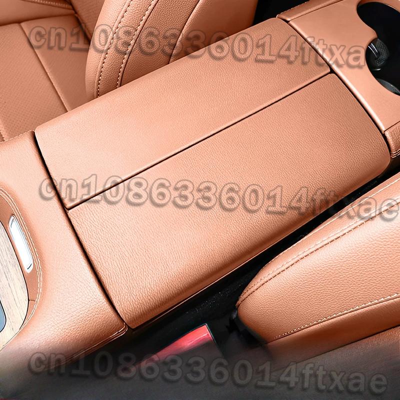 Suitable for Mercedes-Benz 20-26 GLE450 GLS400 Modified trument Console, Armrest Box Cover, Panel Protection Sticker