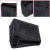 4 Pieces Ladder Feet Pad Ladder Foot Pads Ladder Feet Rubber Cover Furniture Rubber Feet Pad Rubber Material Non-slip