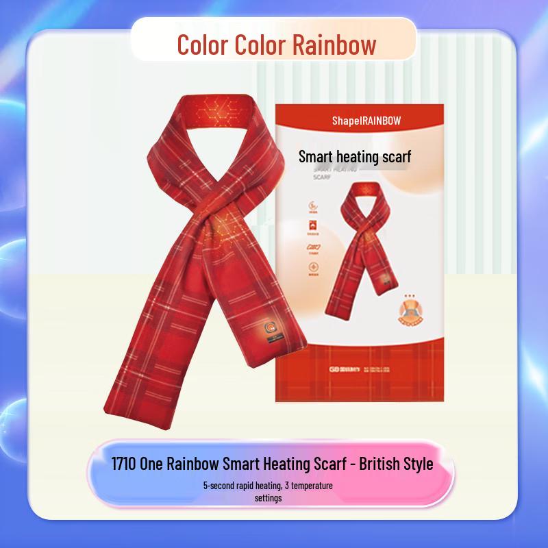 Rainbow Smart Heated Scarf