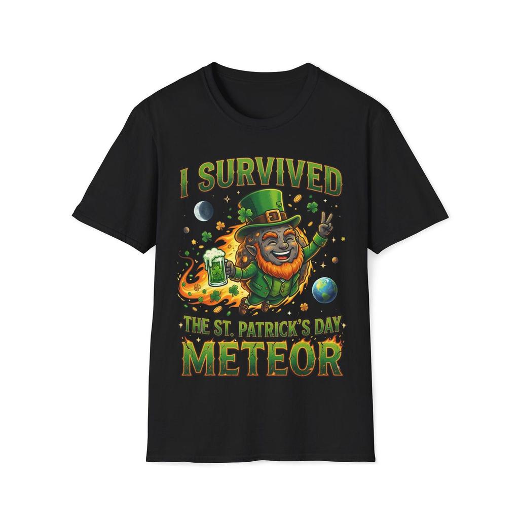 I Survived The St. Patrick's Day Meteor Shirt and kids tshirt
