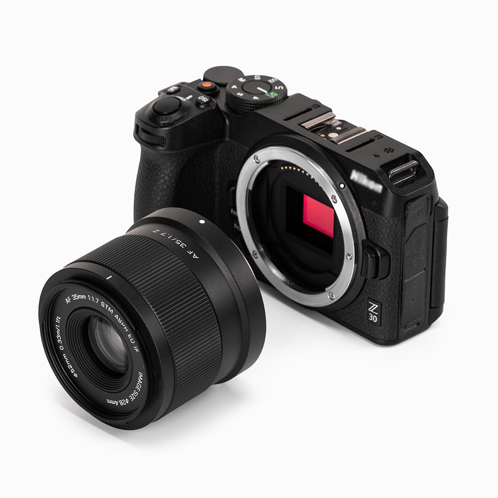 Viltrox AF 35 mm Z-Mount, Einzelfokusobjektiv mit großer Blende, kleines, leichtes Fokusauge, AF, interne Fokusstruktur, kompatibel mit Nikon Z-Mount-Kamera