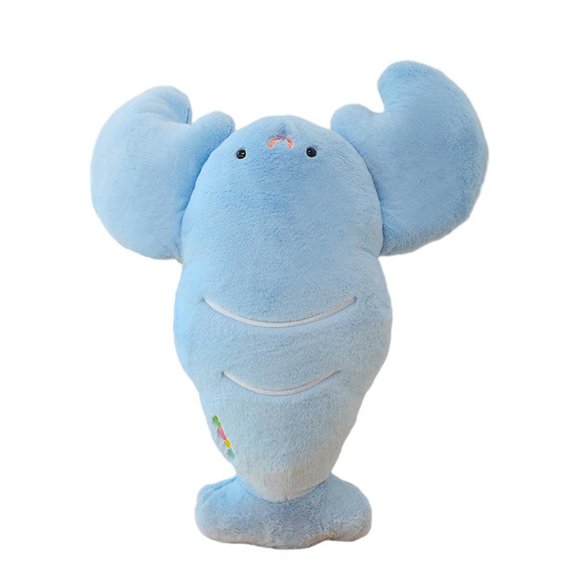 

Plush Lobster Funny Crayfish Doll Pillow Cushion Room Decoration Girl Gift Kid 52cm/20.47in синий