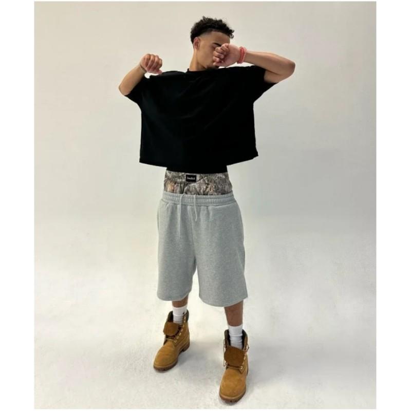 

Мужские повседневные шорты в стиле хип-хоп XS серый