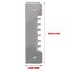 Stainless Steel Sliding Gate Bees Tools with Ventilation Control Suitable for Professional Beekeepers Metal Accessories