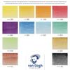 Talens Japan Van Gogh Watercolor 12 Pencils, Colors, T9774-0012