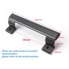 8 Inch Glass Door Pull Handle for Patio Doors Universal Right/Left,Aluminum Alloy Sliding Door Handles Furniture Cabinet Handle