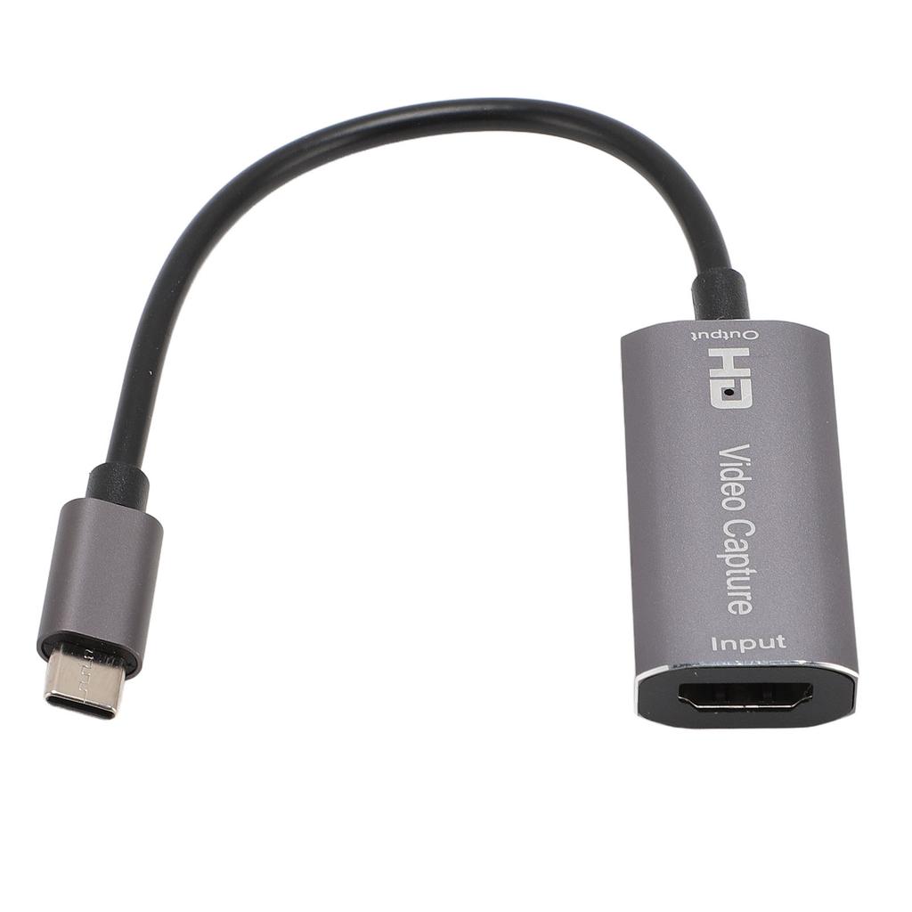 Type C To HD Multimedia Interface Video Capture Card Professional 4K 1080P Video Capture Card Supports for VLC for OBS