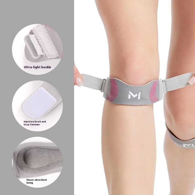 Patella Kneecap Band Adjustable Silica Gel Knee Tendon Strap Protector Knee Pad Running Sport Cycling Knee Support A1