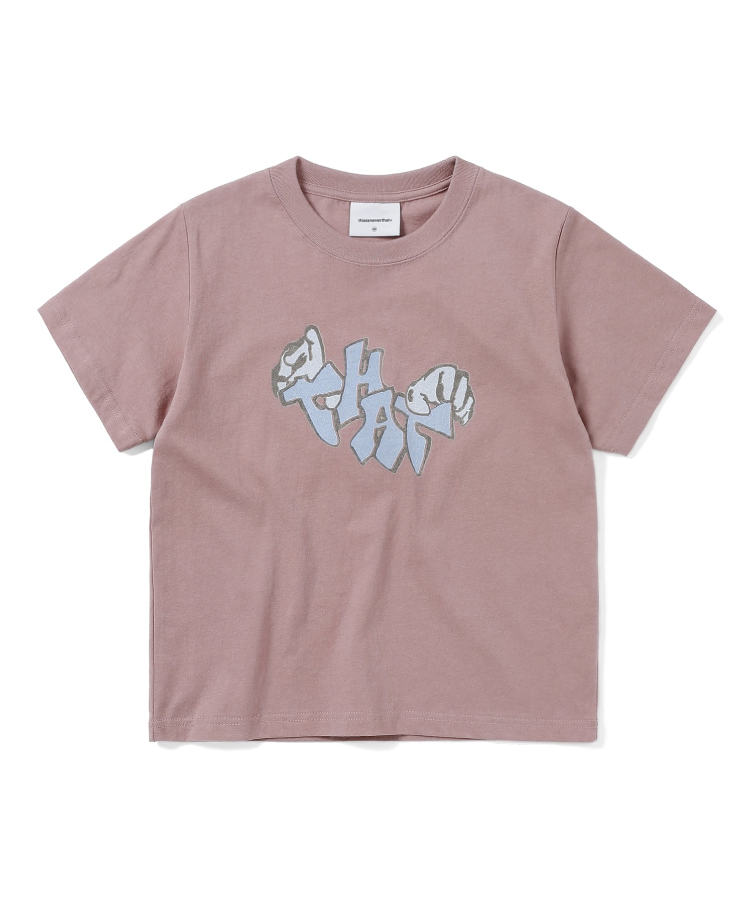 This Is Never That That Hands W Tee Dusty Pink S