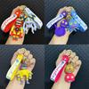Cute And Fun Pvc Monster Keychain For Bags And Keys
