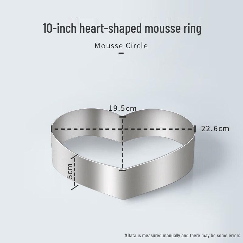 Wankajia Stainless Steel Mousse Cake Rings