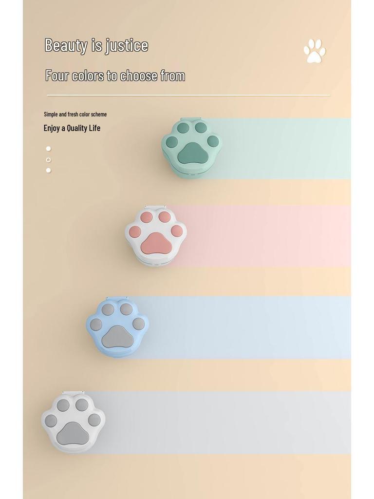 Ulepszony Pojemnik XL na Karmę dla Zwierząt w Kształcie Łapy na 8-10 kg