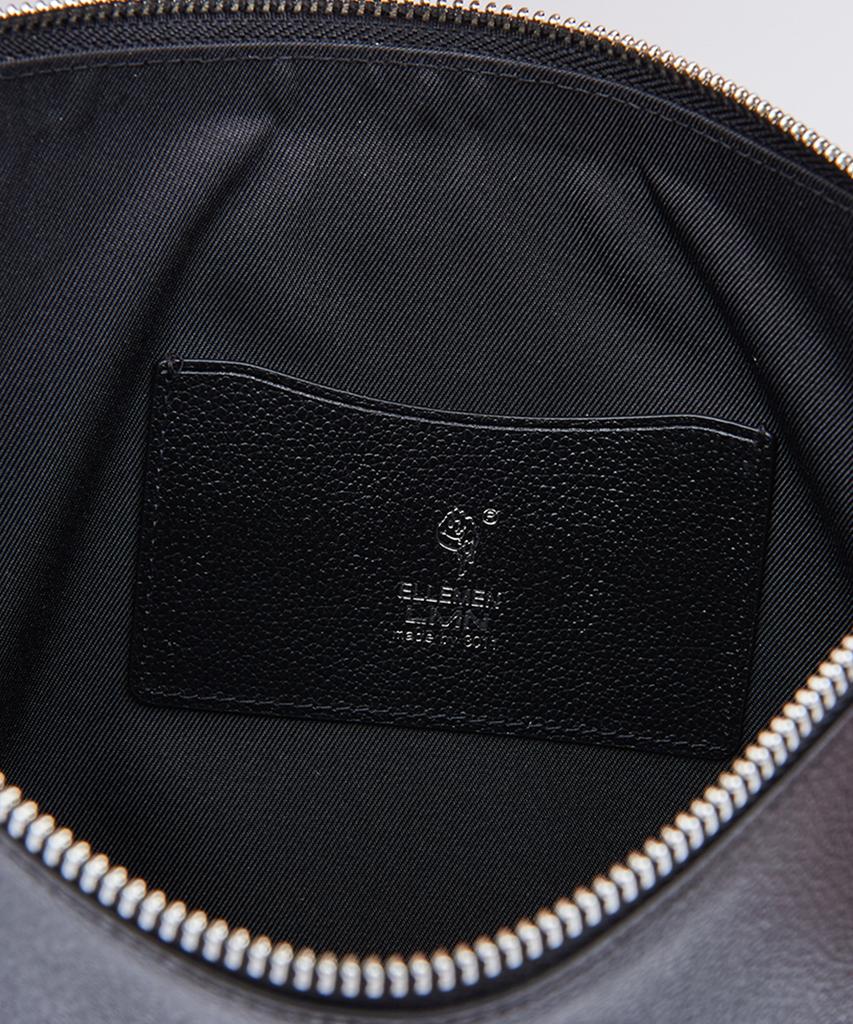 Lmn3011 Micro-Ople Embossed Clutch - Black