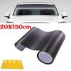 1 Pcs 1.5M Car Sun Visor Strip Tint Film Front Windshield Shade Banner Accessories Car Glass Solar Tint Window Films Protective