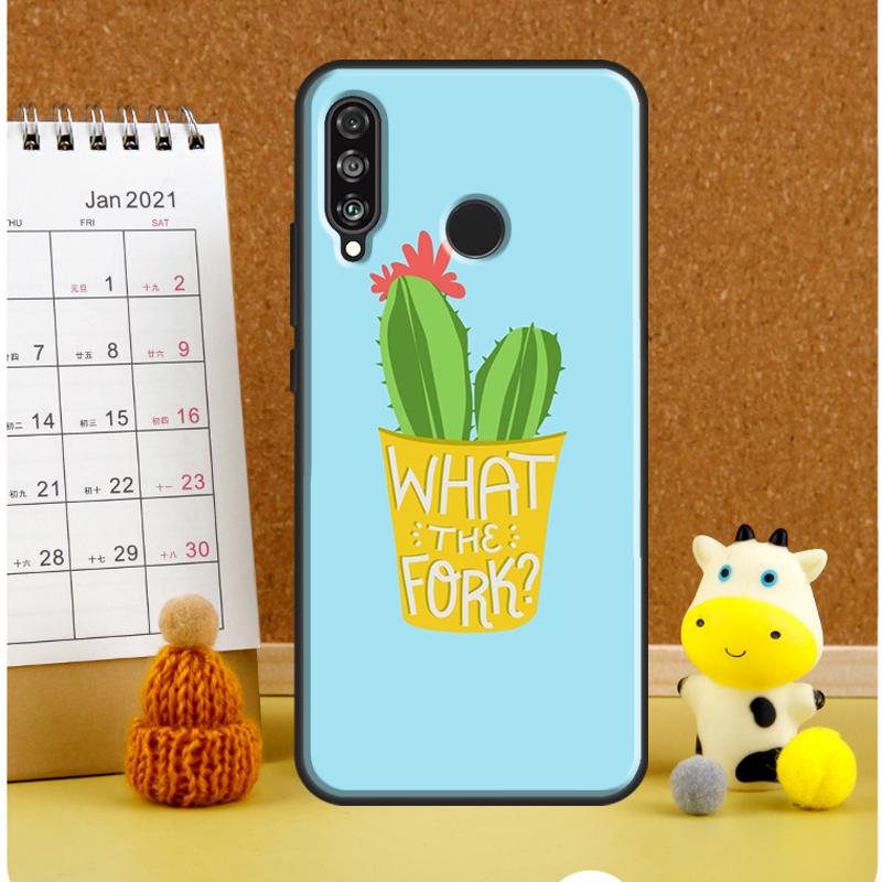 Cactus Succulent For Huawei Nova 12i 12s 7i 8i 11i 11 9 10 SE Y60 Y61 Y70 Y72 Y73 Y90 Y91 P30 P40 Lite Case