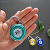 Mini Keychain Tape Measure 2m Small Steel Ruler Multipurpose Gift Ruler Compact Measuring Tool For Home & Office
