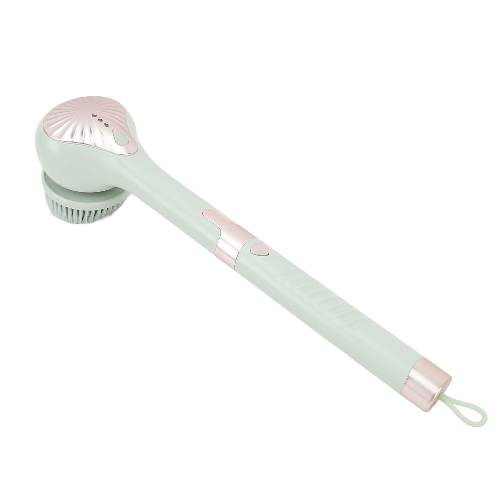 Электрическая щетка для тела Водонепроницаемая Многофункциональная Съемная ручка Электрическая щетка для душа и ванны