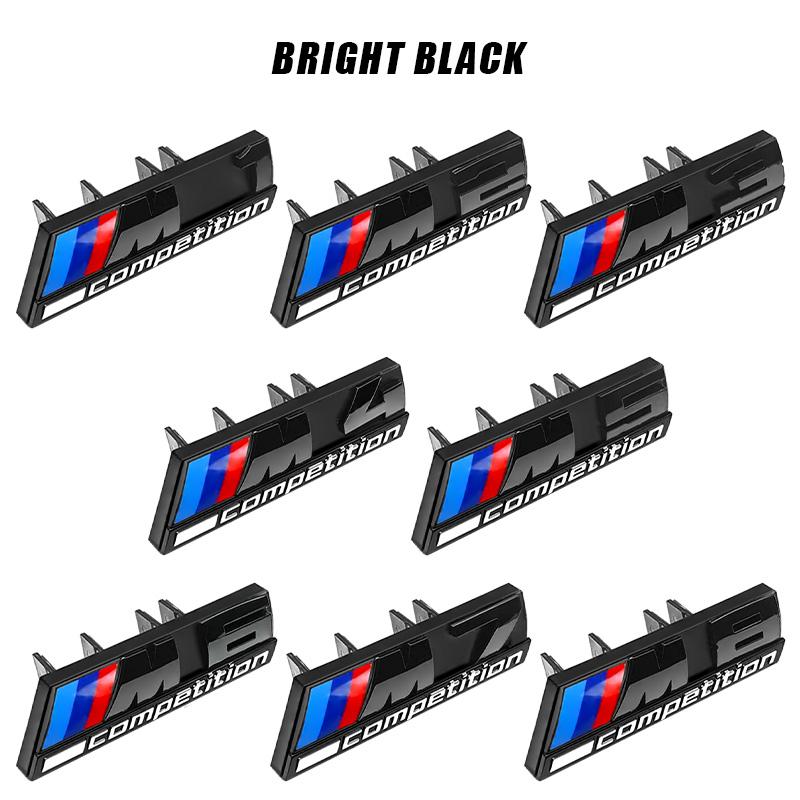 

ABS Car Styling Front Grille Emblem M1 M2 M3 M4 M5 M6 M7 M8 X1 X2 X3 X4 X5 X6 X7 Logo Sticker For BMW M Competition Accessories 1Pcs M8