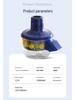 Electric Fruit & Vegetable Peeler for Home & Commercial Use, Ideal for Grapes and Milk Tea Shops