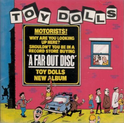 CD TOY DOLLS - A Far Out Disc TFCK88506 Toy's Factory 1990 Japan Rock Used