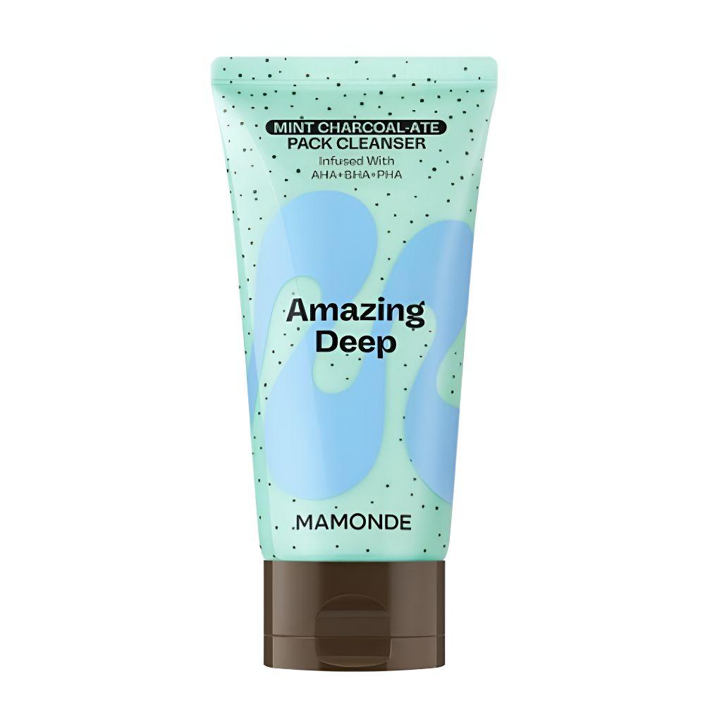 Mamonde Amazing Deep Mint Charcoal Pack Cleanser Pore Cleansing Facial Mask Cleanser 135g
