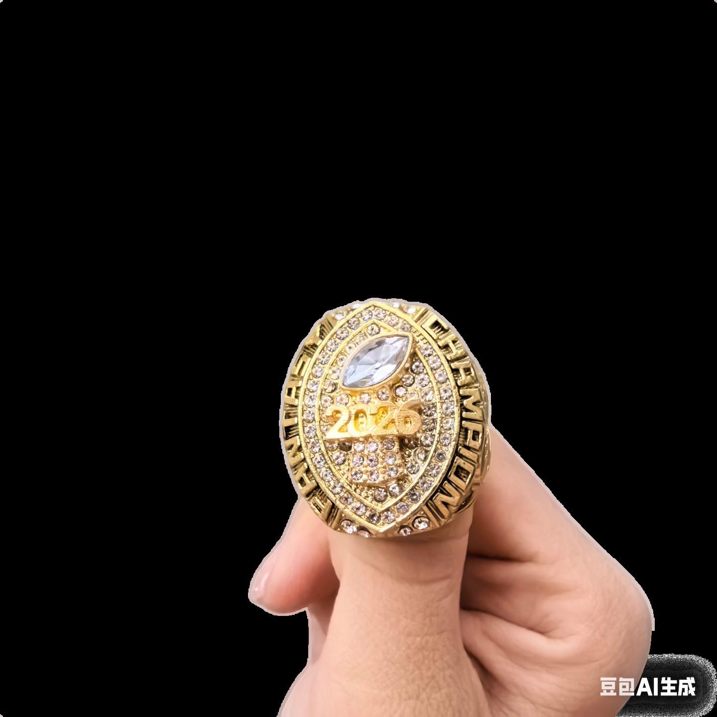 2026 Фэнтези-футбол FFL Новое Чемпионское Кольцо Мяч Горячая Распродажа Фэнтези-футбол No. 11